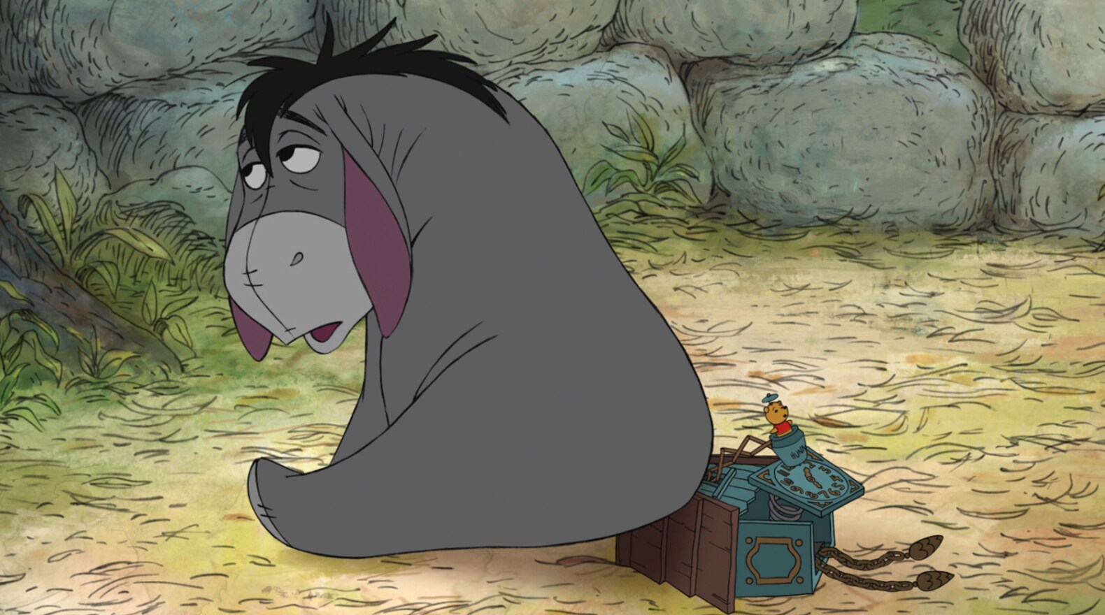 You got: Eeyore! Pooh Pathology Test – Which Winnie the Pooh Character Are You?