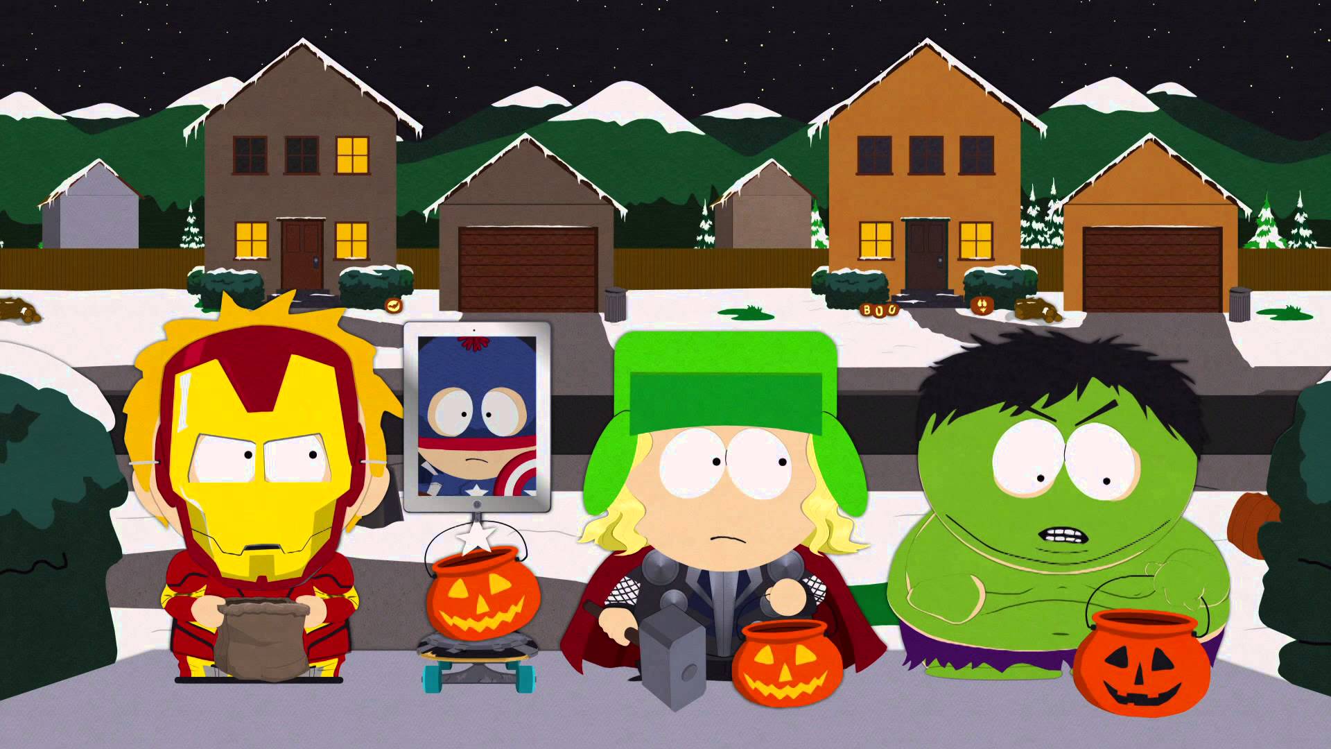 South Park Personality Test South Park Avengers Halloween