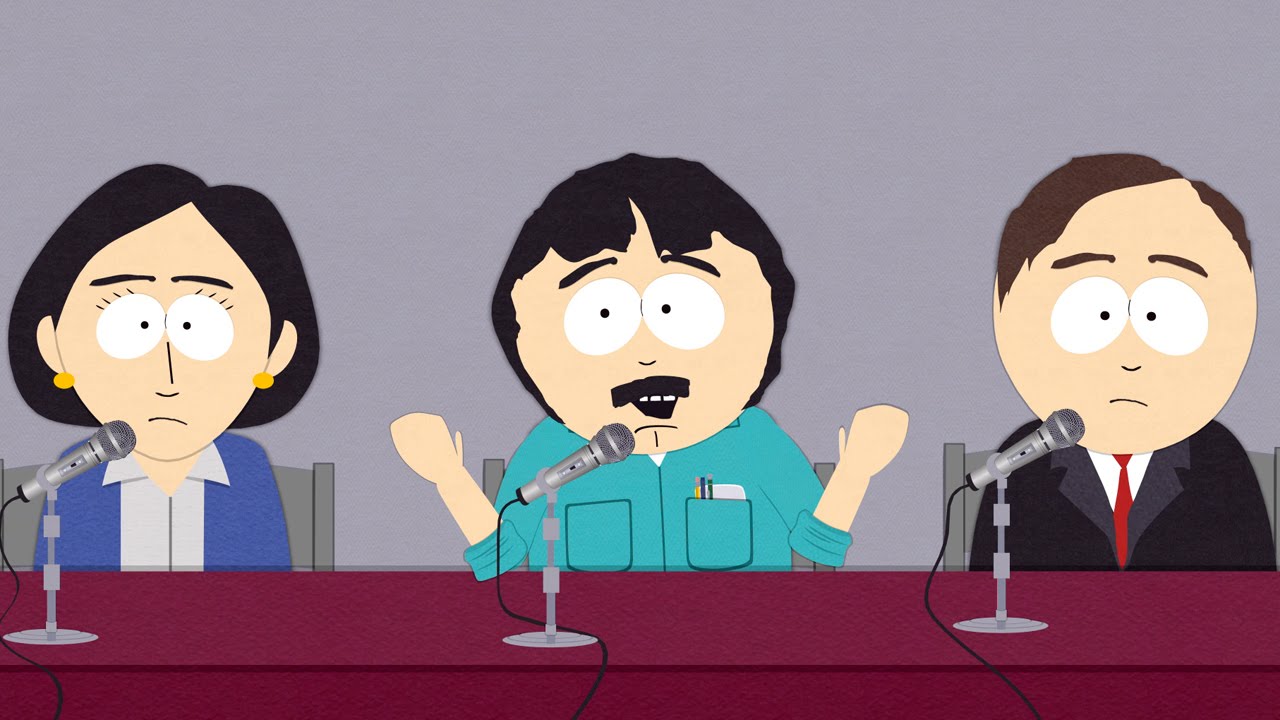 South Park Personality Test South Park Randy Marsh speech