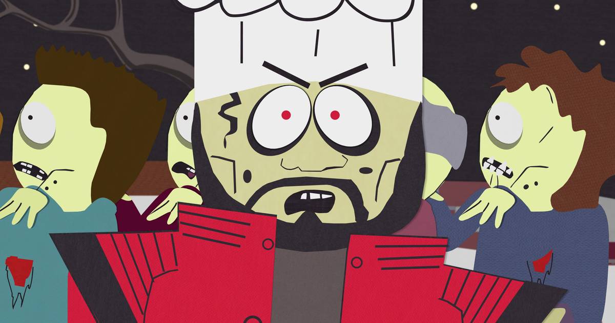 South Park Personality Test South Park zombie chef