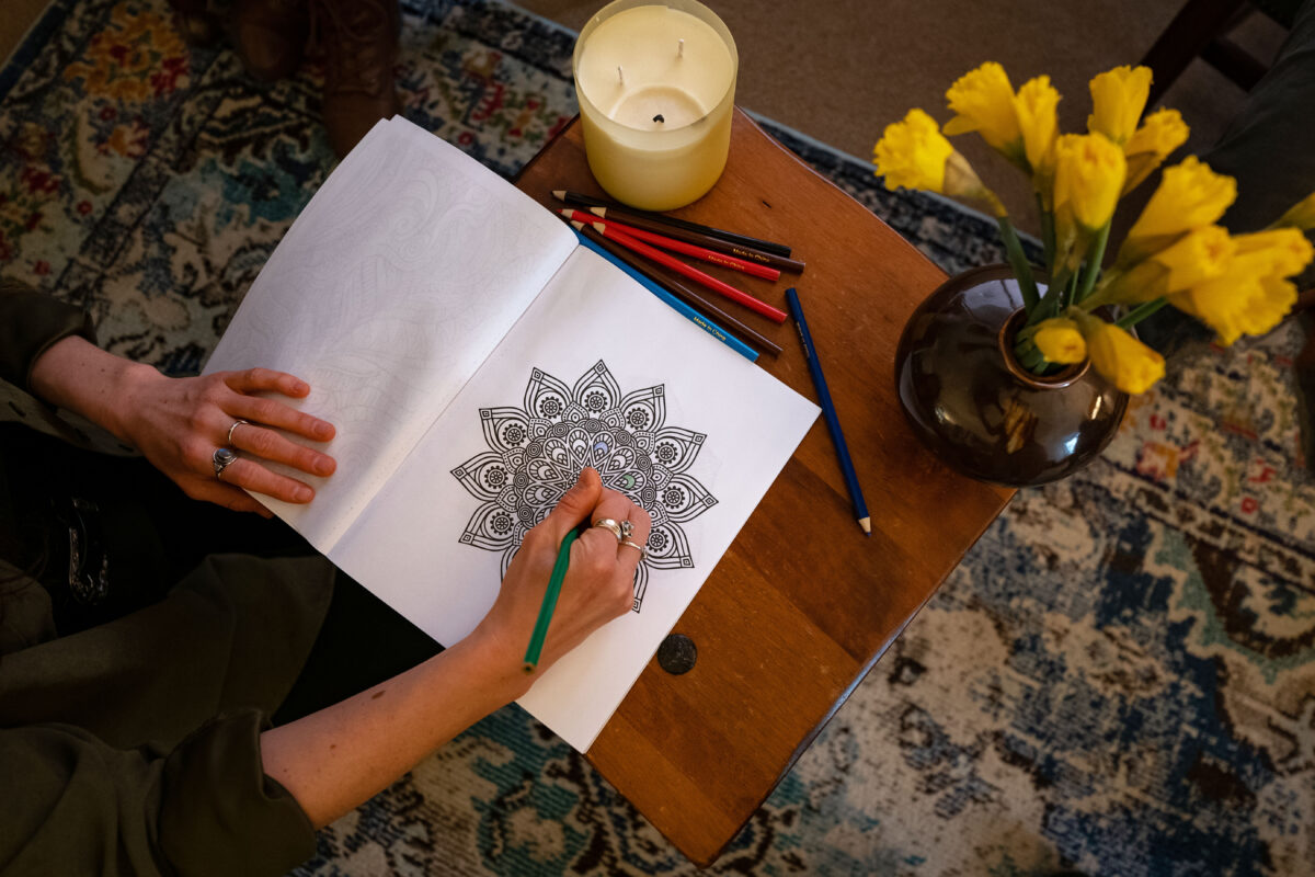 New Year's Bucket List Quiz Mindfulness art therapy