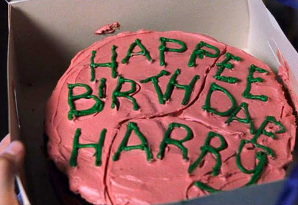 Cake Trivia Quiz Harry Potter cake