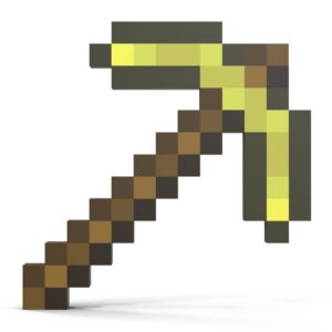 Minecraft Quiz Gold pickaxe