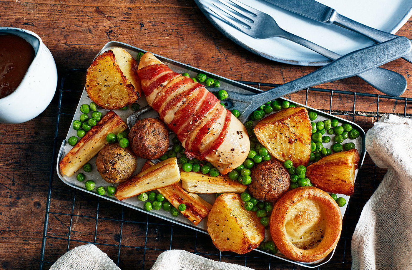 What Should I Order For Dinner Tonight? One-tray roast dinner