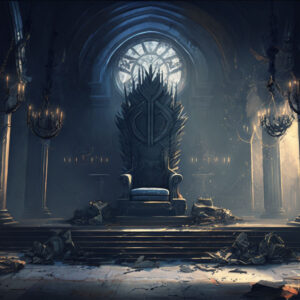 Female Archetype Quiz A door to a grand throne room, symbolizing power and authority