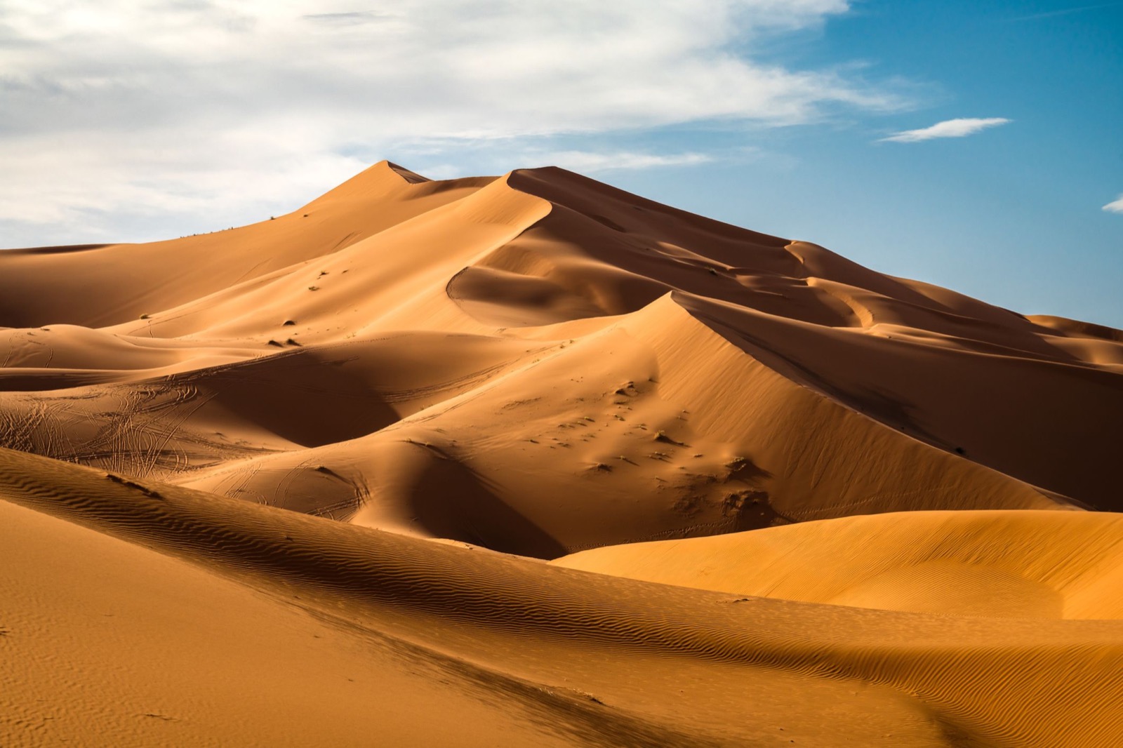 Sahara Desert sand dunes