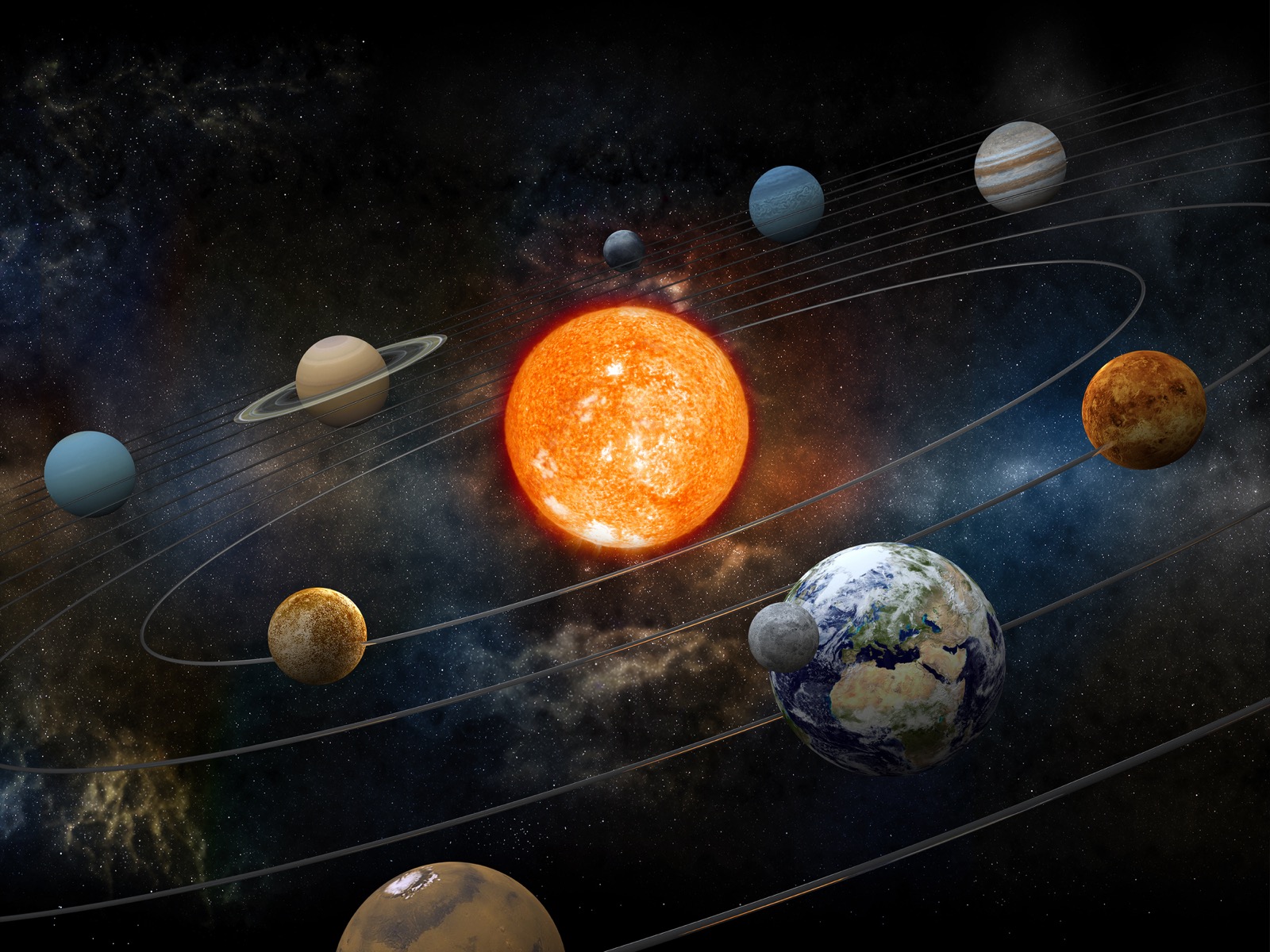 Brown Trivia Quiz Solar system