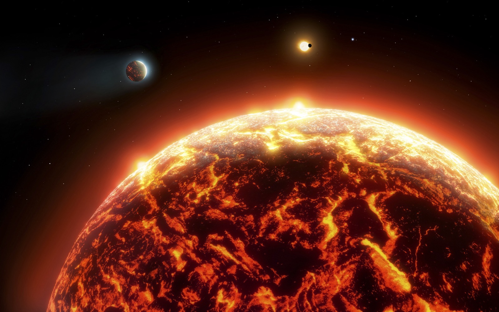 Solar System Quiz Hot magma planet