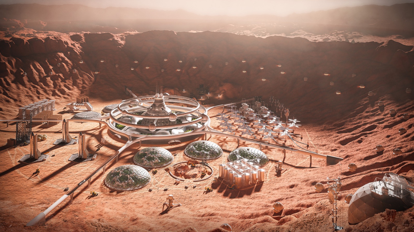 Mars Quiz Mars colony