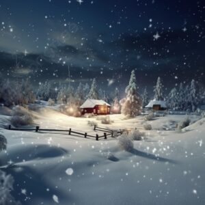 Winter Spirit Animal Quiz Light snow