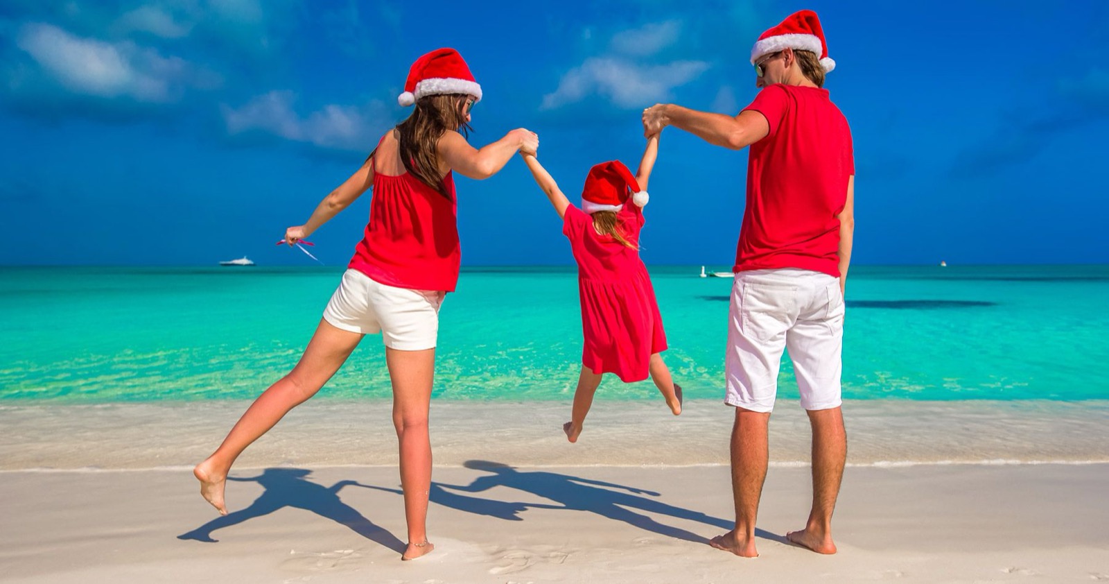 December Trivia Quiz Christmas in summer beach vacation