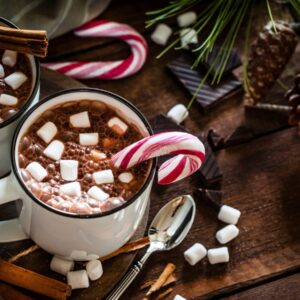 What Christmas Dessert Are You? Quiz Hot chocolate with marshmallows