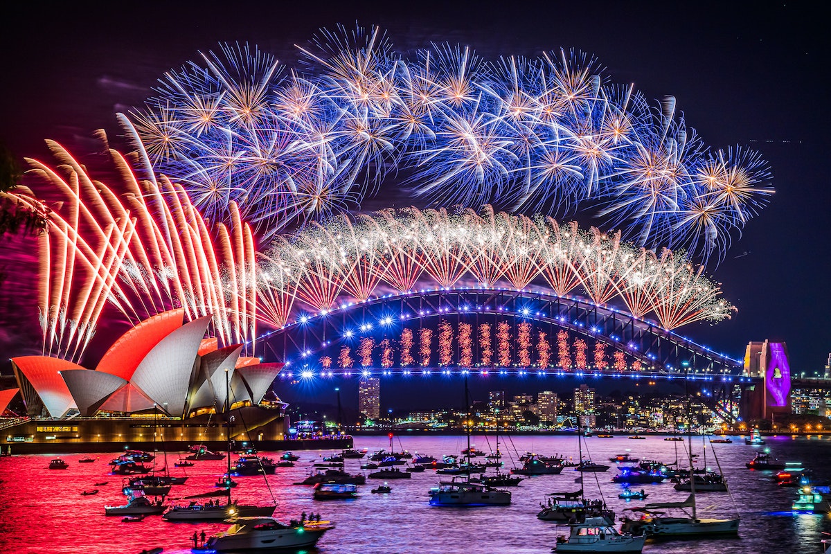 New Year's Eve Trivia Sydney Harbour Bridge New Year fireworks