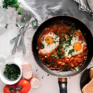 Pick Breakfast Foods And Get A Birthday Cake Flavor Quiz Huevos rancheros (ranch eggs)