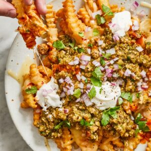 Valentine's Day Dinner Quiz Loaded fries