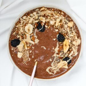 Chocolate Buffet Quiz Chocolate smoothie bowl