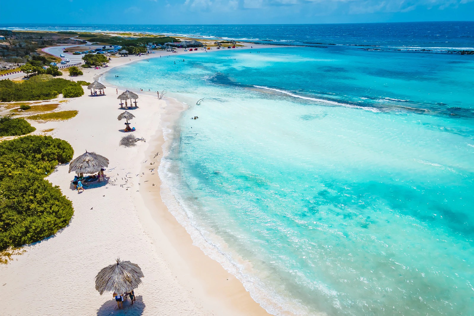 Summer Geography Quiz Beach in Aruba