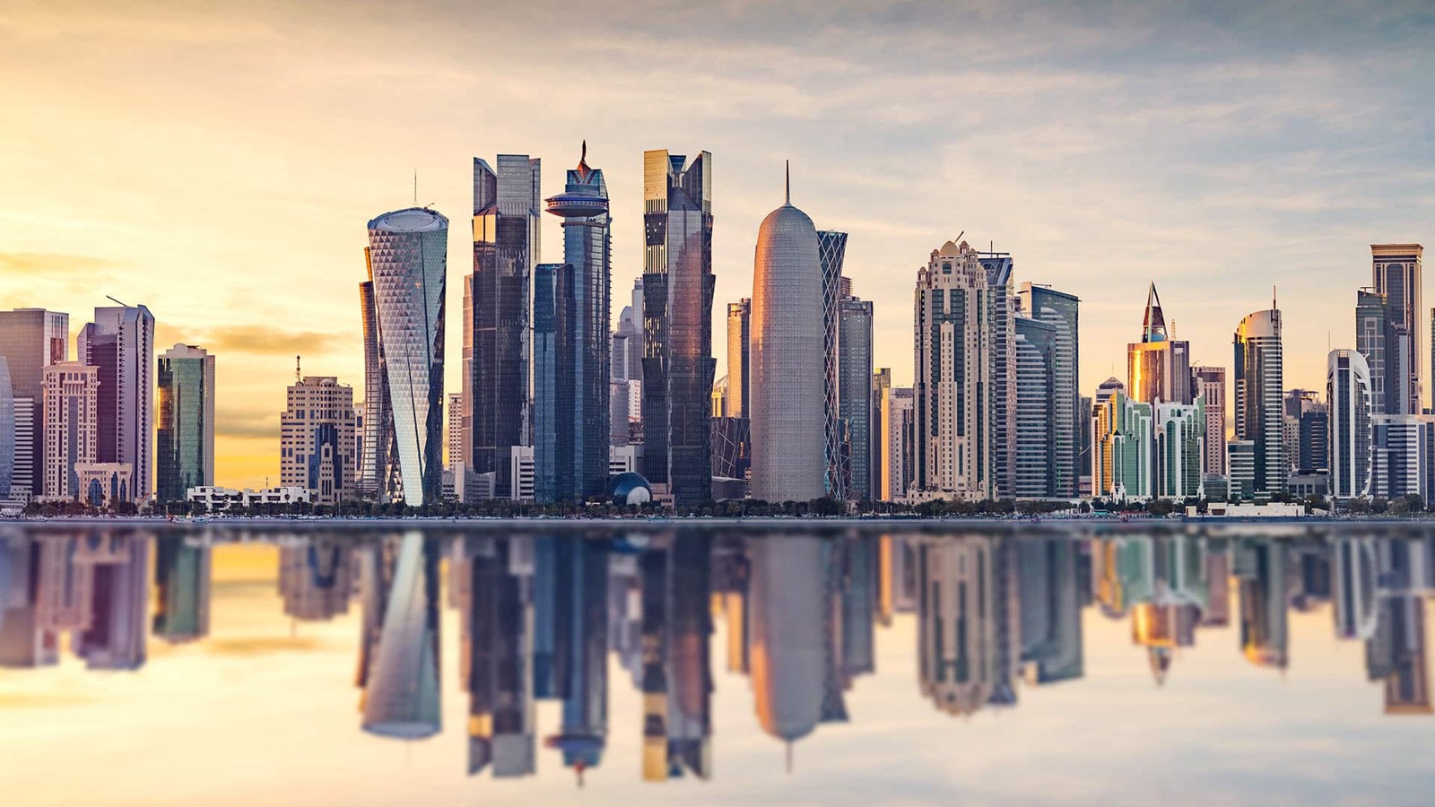 Places That Start With 'D' Quiz Doha, Qatar skyline