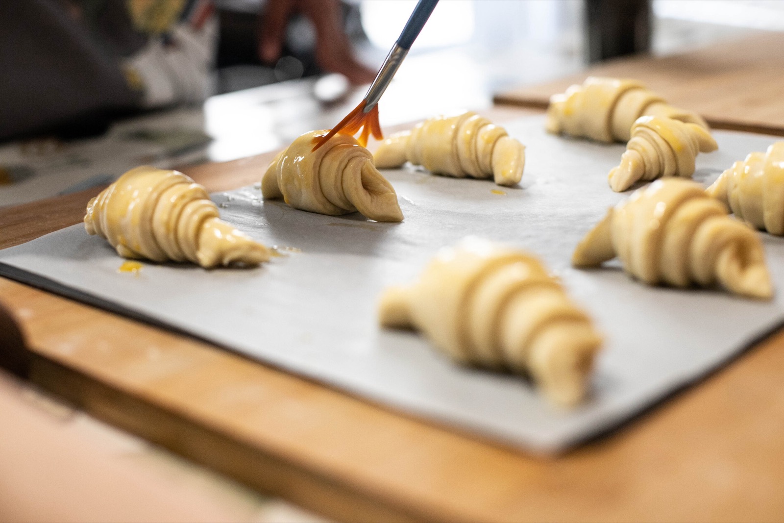 P Trivia Quiz Baking croissants