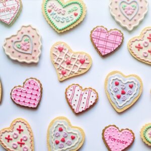 What Valentine Are You? Baking heart-shaped cookies or cupcakes