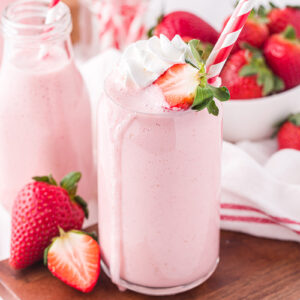 Pink Valentine's Day Quiz Strawberry milk