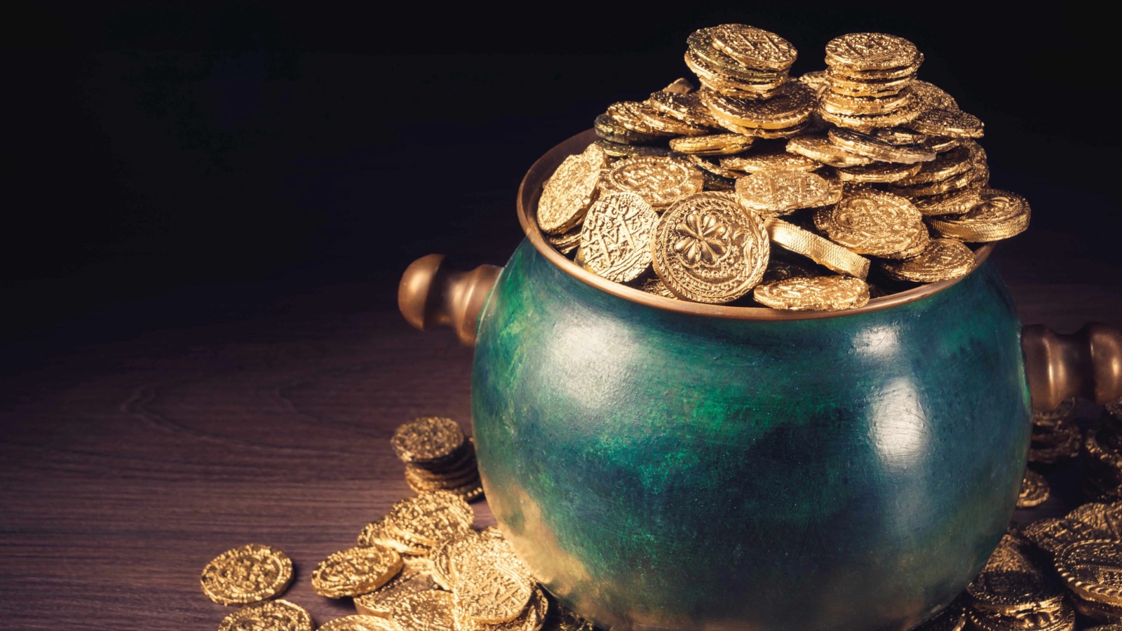 Irish Trivia Quiz Pot of gold coins