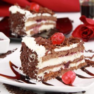 Eat Massive Meal To Know What Career You're Born For Quiz Black Forest cake