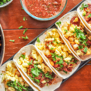 Pick Breakfast Foods And Get A Birthday Cake Flavor Quiz Breakfast tacos