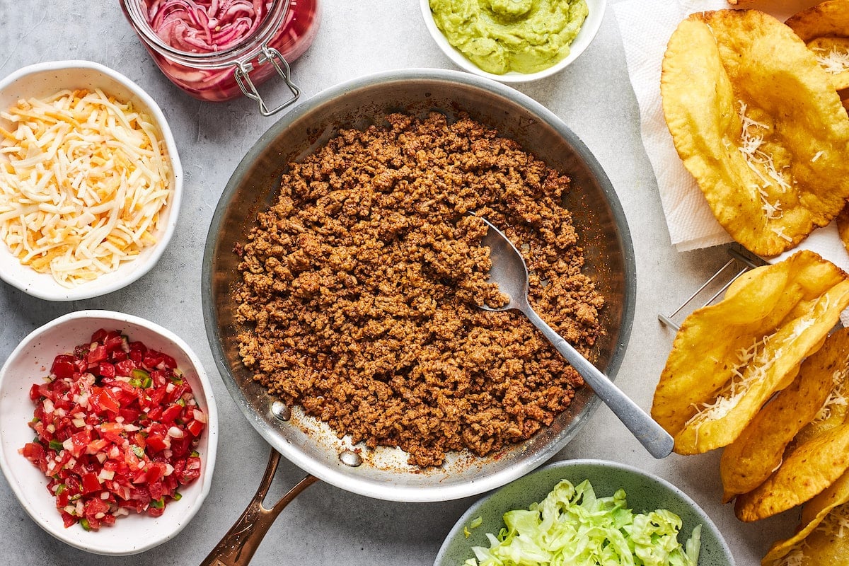 Ground beef taco filling