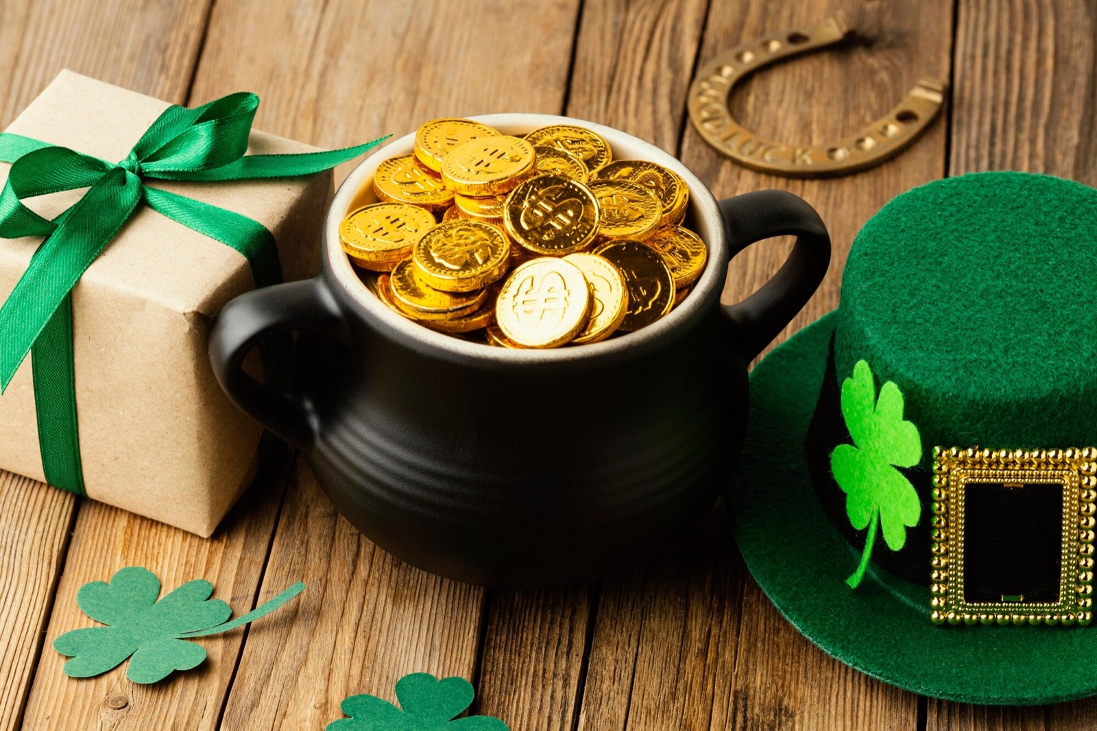 AI Trivia Quiz St. Patrick's Day pot of gold