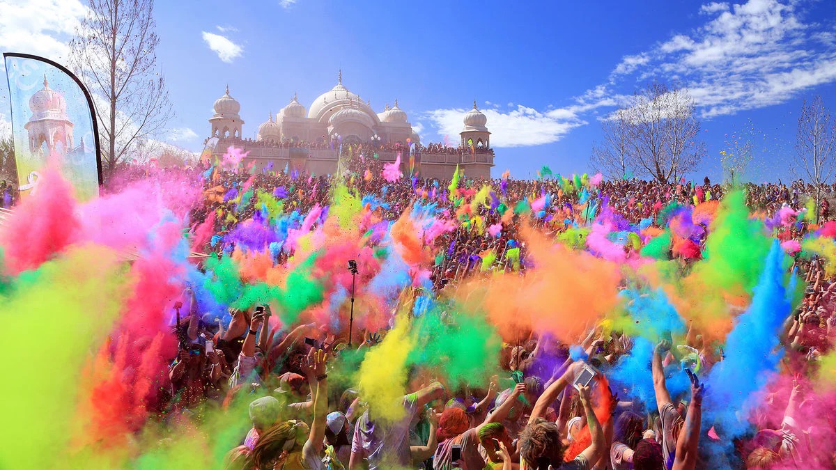 Spring Geography Quiz Holi festival in India