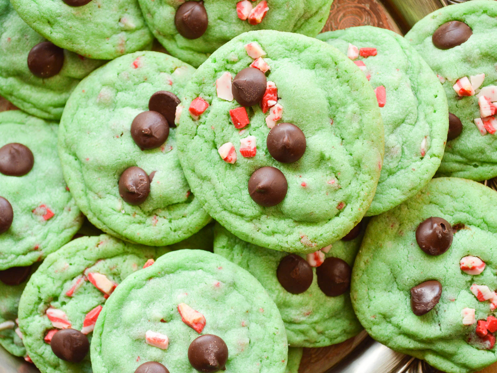 Grinch Christmas cookies
