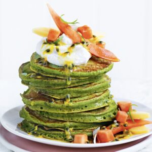 Make Pancakes & We'll Reveal Which Circular Food You Are Quiz Green spinach pancakes