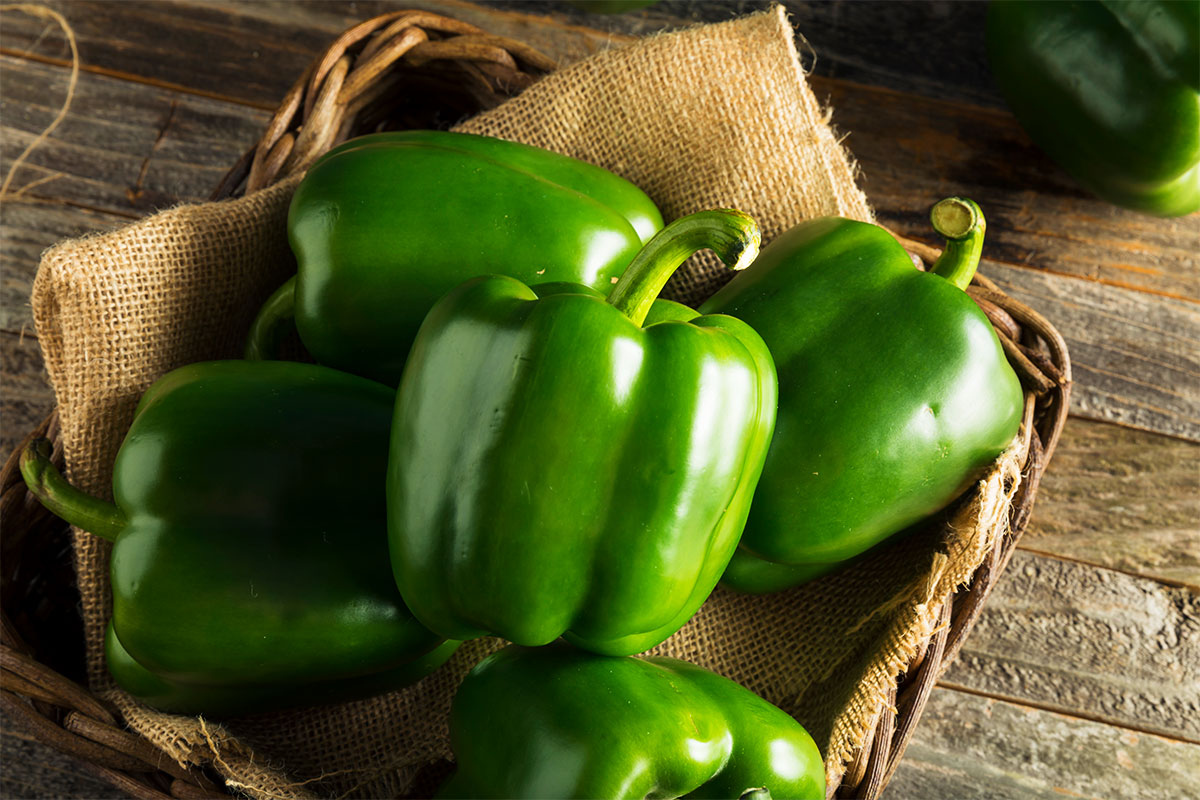 What Shade Of Green Are You? Quiz Green bell peppers