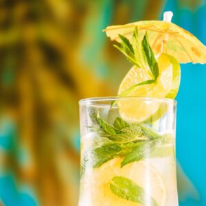 New Year's Bucket List Quiz Have a sunset cocktail / mocktail