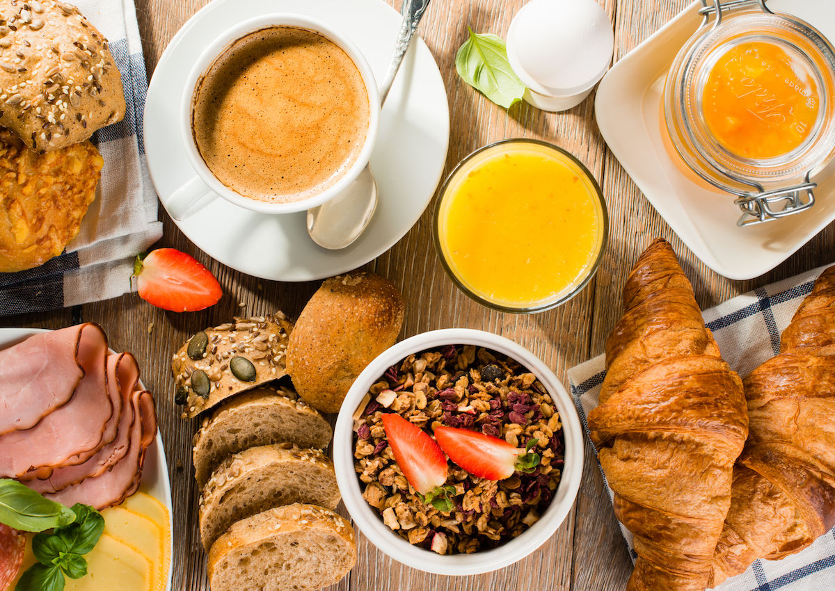 Breakfast Trivia Quiz Continental breakfast