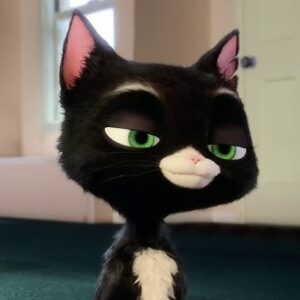 Fictional Cats Quiz Mittens (Bolt)