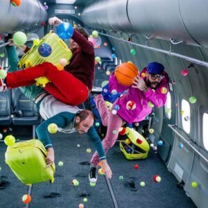 Cosmos Persona Quiz Interactive exhibit that lets you experience zero-gravity