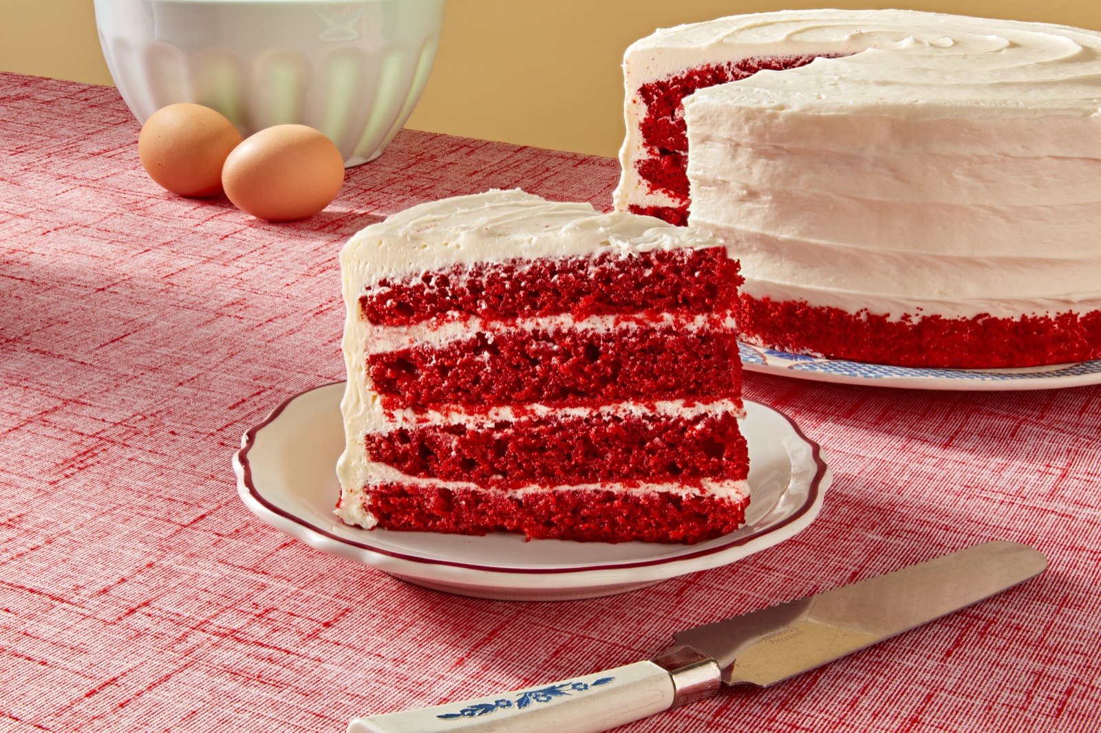 Cake Flavors Food Trivia Quiz Red velvet cake