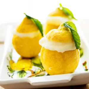 Pick Dessert For Every Flavor & I'll Guess Age Quiz Lemon sorbet