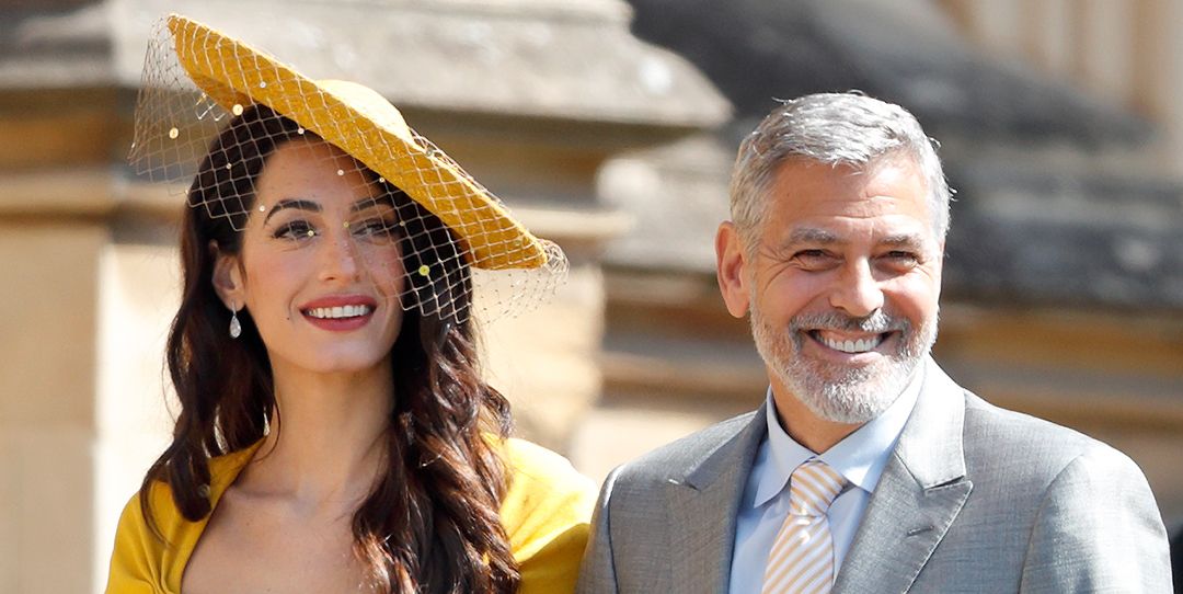 George and Amal Clooney celeb couple