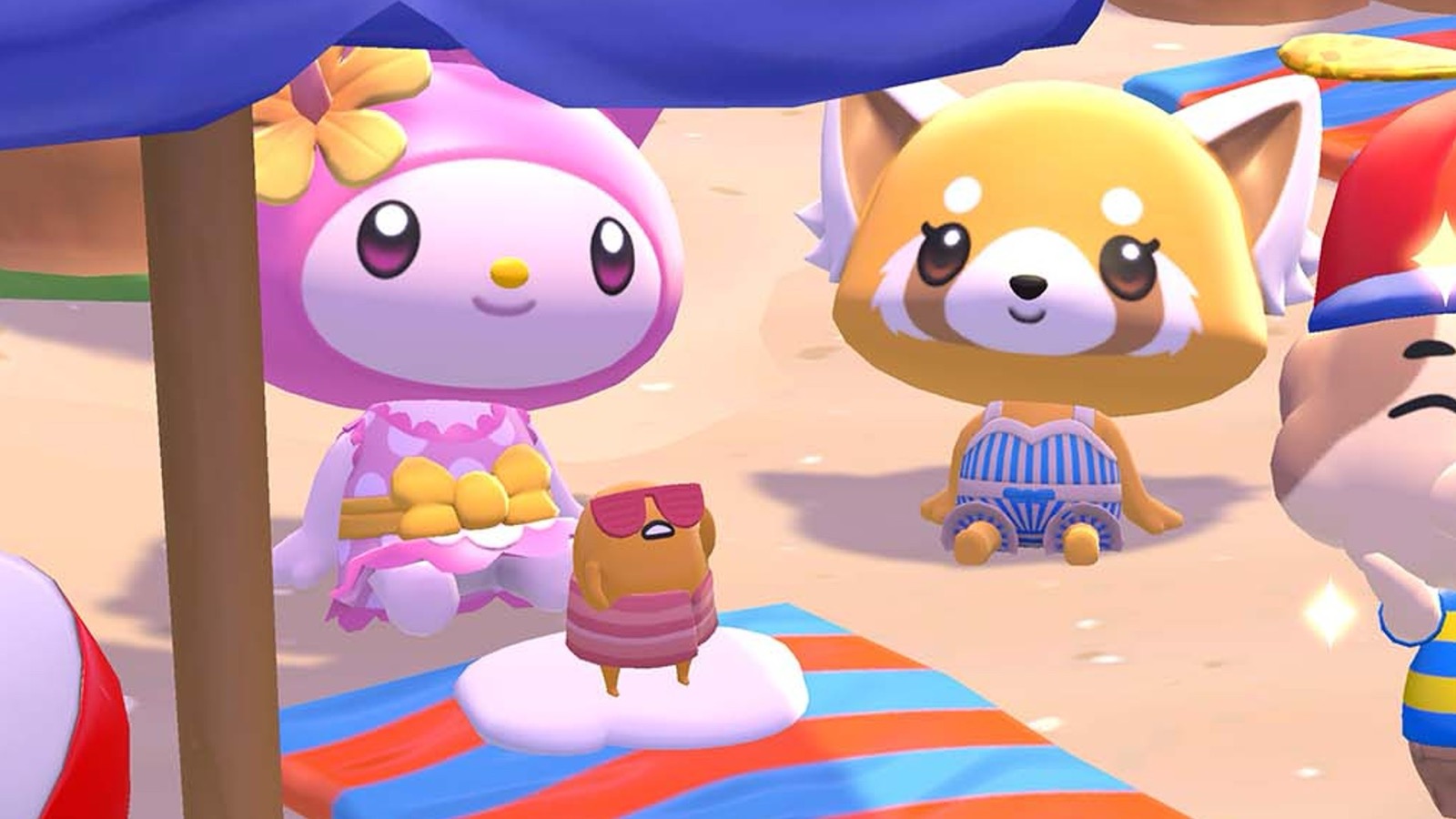 My Melody at the beach