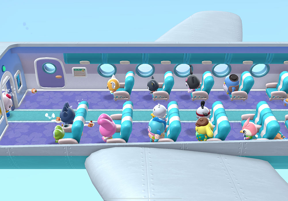 Hello Kitty Island Adventure plane