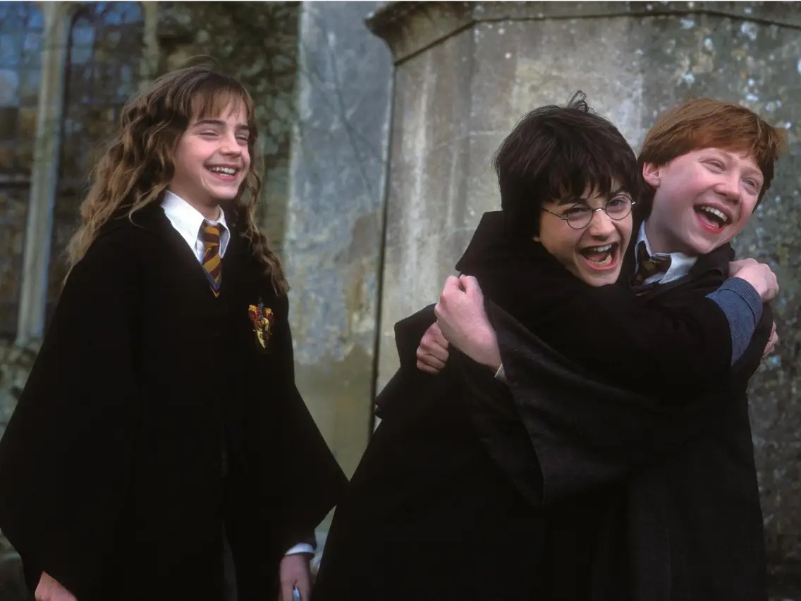 Harry Potter and friends celebration