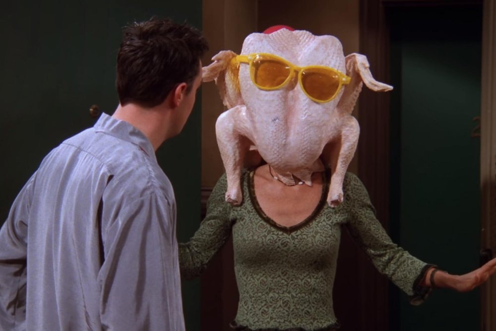 Friends TV Thanksgiving turkey
