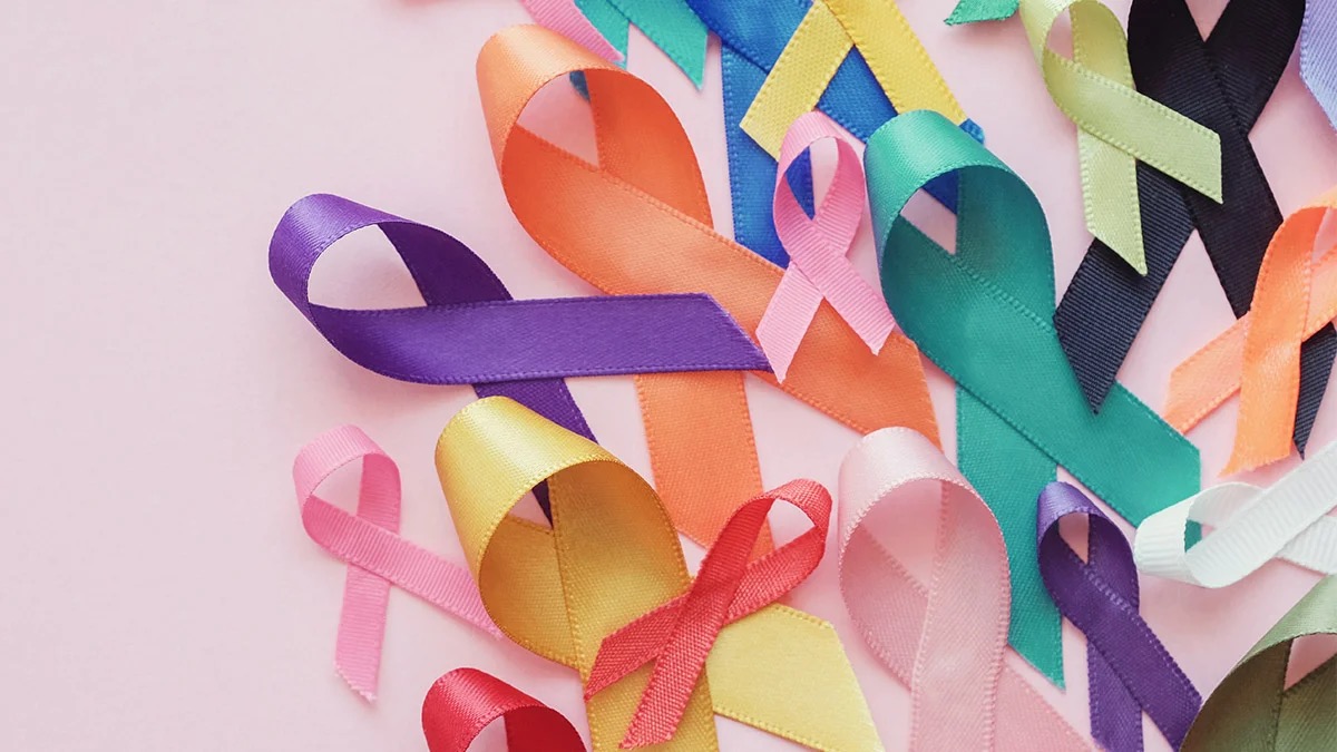 June Trivia Quiz Cancer awareness ribbons