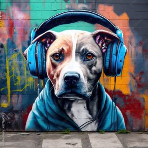 Are You A Black Cat Or A Golden Retriever? Quiz Street art