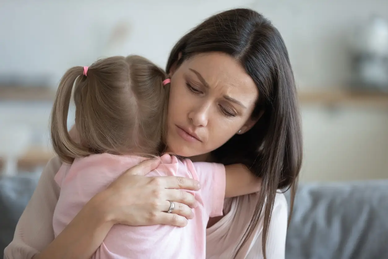 What Type Of Mom Are You? Quiz Mother comforting child
