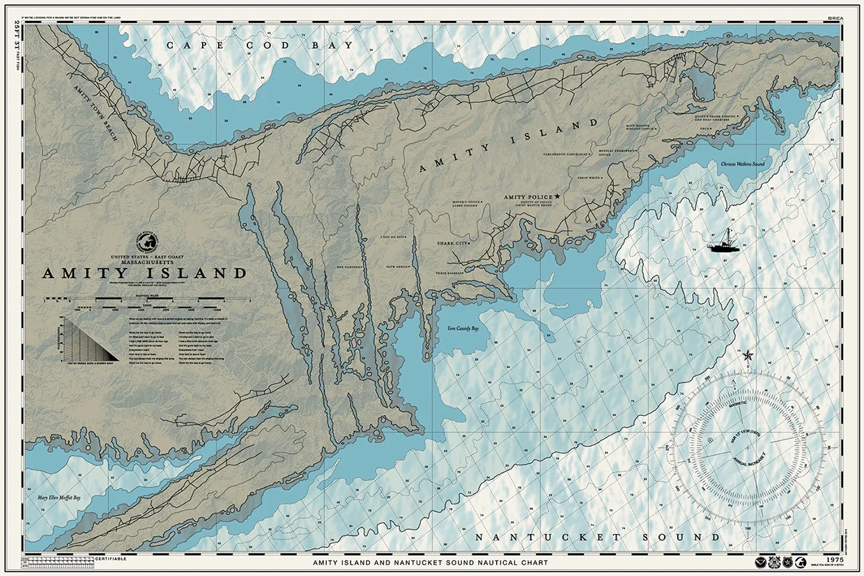 Quiz Answers Beginning With J Amity Island map
