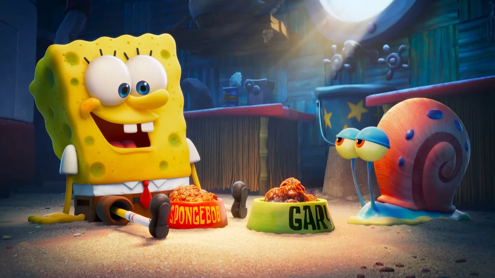 SpongeBob SquarePants and Gary the Snail